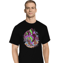 Load image into Gallery viewer, Shirts T-Shirts, Tall / Large / Black EVA 01 Ornate
