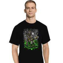 Load image into Gallery viewer, Daily_Deal_Shirts T-Shirts, Tall / Large / Black Wolf Knight
