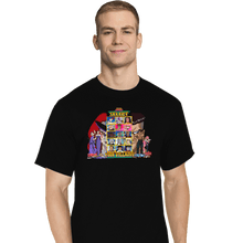 Load image into Gallery viewer, Shirts T-Shirts, Tall / Large / Black 90s Villain Select
