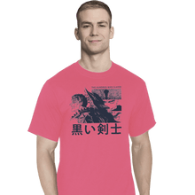 Load image into Gallery viewer, Shirts T-Shirts, Tall / Large / Red The Black Swordsman

