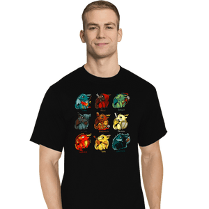 Shirts T-Shirts, Tall / Large / Black Dragon Roles