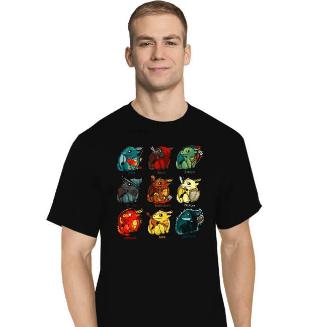 Shirts T-Shirts, Tall / Large / Black Dragon Roles