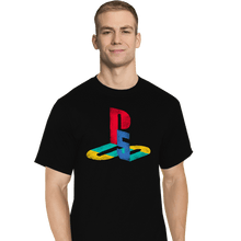 Load image into Gallery viewer, Shirts T-Shirts, Tall / Large / Black PS5 Classic
