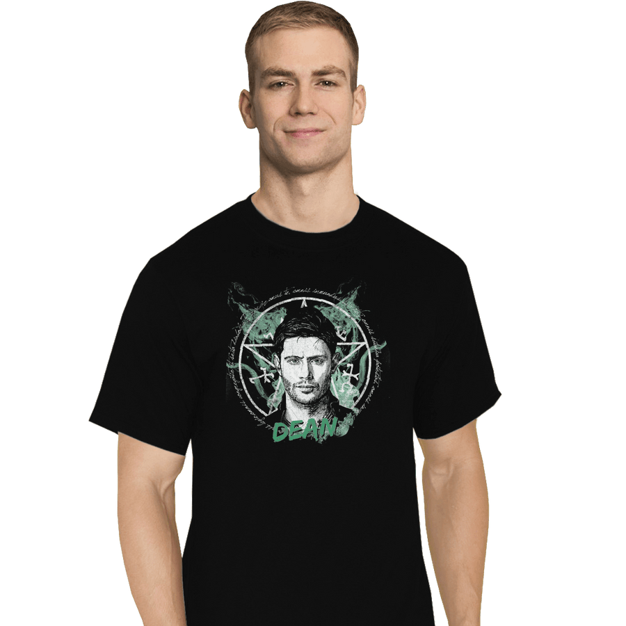 Shirts T-Shirts, Tall / Large / Black Supernatural Dean