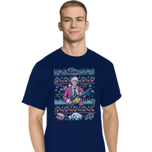 Load image into Gallery viewer, Shirts T-Shirts, Tall / Large / Navy Hap Hap Happiest Sweater
