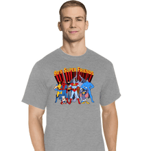 Load image into Gallery viewer, Secret_Shirts T-Shirts, Tall / Large / Sports Grey The 90s Superfriends
