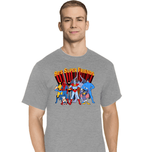Secret_Shirts T-Shirts, Tall / Large / Sports Grey The 90s Superfriends
