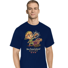 Load image into Gallery viewer, Daily_Deal_Shirts T-Shirts, Tall / Large / Navy Legendary Pizza
