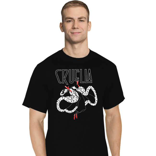 Shirts T-Shirts, Tall / Large / Black Cruella
