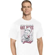 Load image into Gallery viewer, Shirts T-Shirts, Tall / Large / White Meow D Luffy
