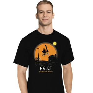 Shirts T-Shirts, Tall / Large / Black F.E.T.T. The Bounty Hunter