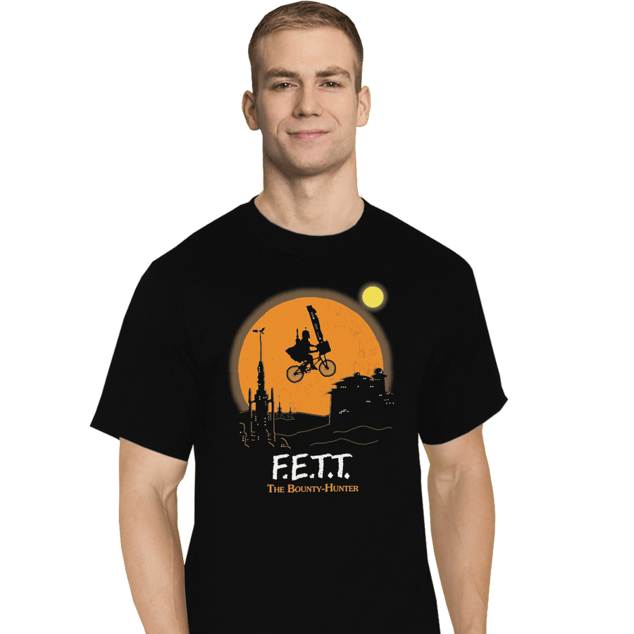 Shirts T-Shirts, Tall / Large / Black F.E.T.T. The Bounty Hunter