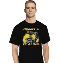 Load image into Gallery viewer, Shirts T-Shirts, Tall / Large / Black Johnny 5 Is Alive
