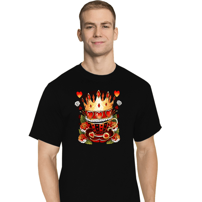 Daily_Deal_Shirts T-Shirts, Tall / Large / Black Mug Heart
