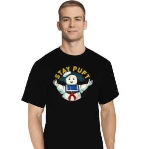 Shirts T-Shirts, Tall / Large / Black Stay Puft