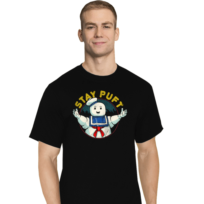 Shirts T-Shirts, Tall / Large / Black Stay Puft