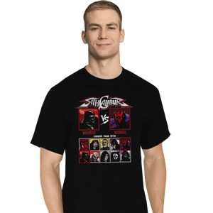 Daily_Deal_Shirts T-Shirts, Tall / Large / Black Sith Calibur
