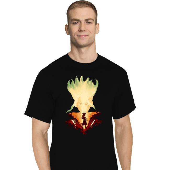 Secret_Shirts T-Shirts, Tall / Large / Black Professor Senku