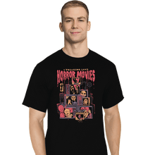 Load image into Gallery viewer, Shirts T-Shirts, Tall / Large / Black Horror Movies
