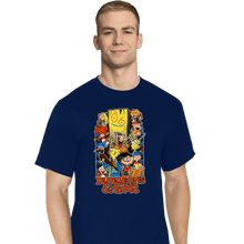 Load image into Gallery viewer, Secret_Shirts T-Shirts, Tall / Large / Navy Dungeons And Edds
