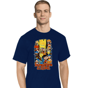 Secret_Shirts T-Shirts, Tall / Large / Navy Dungeons And Edds