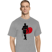 Load image into Gallery viewer, Shirts T-Shirts, Tall / Large / Sports Grey Crimson Dio
