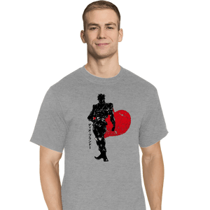 Shirts T-Shirts, Tall / Large / Sports Grey Crimson Dio