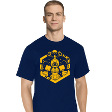 Load image into Gallery viewer, Shirts T-Shirts, Tall / Large / Navy Kabuto Type Robot
