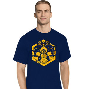 Shirts T-Shirts, Tall / Large / Navy Kabuto Type Robot