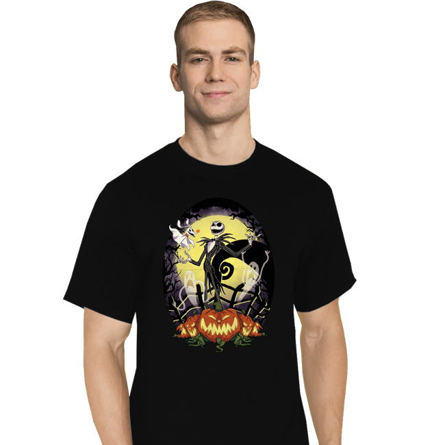 Secret_Shirts T-Shirts, Tall / Large / Black King Of Pumpkins