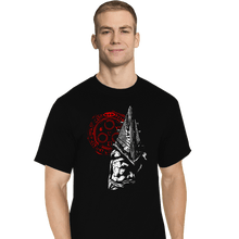 Load image into Gallery viewer, Shirts T-Shirts, Tall / Large / Black Silent Pyramid Head
