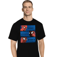 Load image into Gallery viewer, Daily_Deal_Shirts T-Shirts, Tall / Large / Black Spiders
