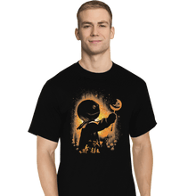 Load image into Gallery viewer, Shirts T-Shirts, Tall / Large / Black Ghost Of Halloween
