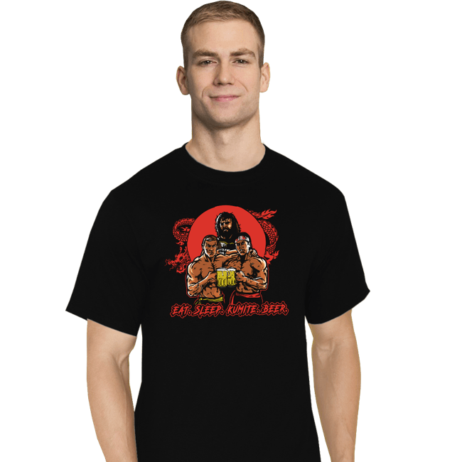 Daily_Deal_Shirts T-Shirts, Tall / Large / Black Kumite Besties