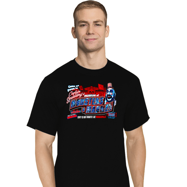 Daily_Deal_Shirts T-Shirts, Tall / Large / Black Monsters & Madmen