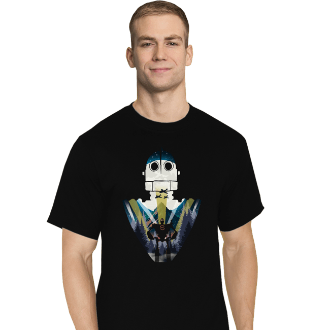 Secret_Shirts T-Shirts, Tall / Large / Black The Gentle Giant