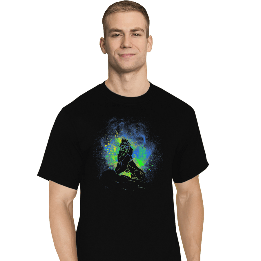 Shirts T-Shirts, Tall / Large / Black Scar Art