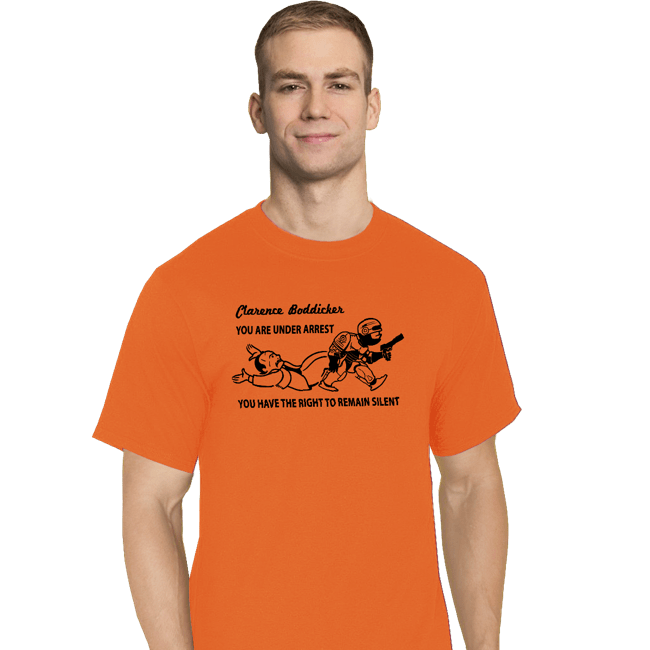 Daily_Deal_Shirts T-Shirts, Tall / Large / Red Go Directly To Jail, Creep