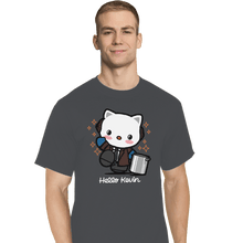 Load image into Gallery viewer, Shirts T-Shirts, Tall / Large / Charcoal Hello Kevin
