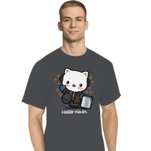 Load image into Gallery viewer, Shirts T-Shirts, Tall / Large / Charcoal Hello Kevin
