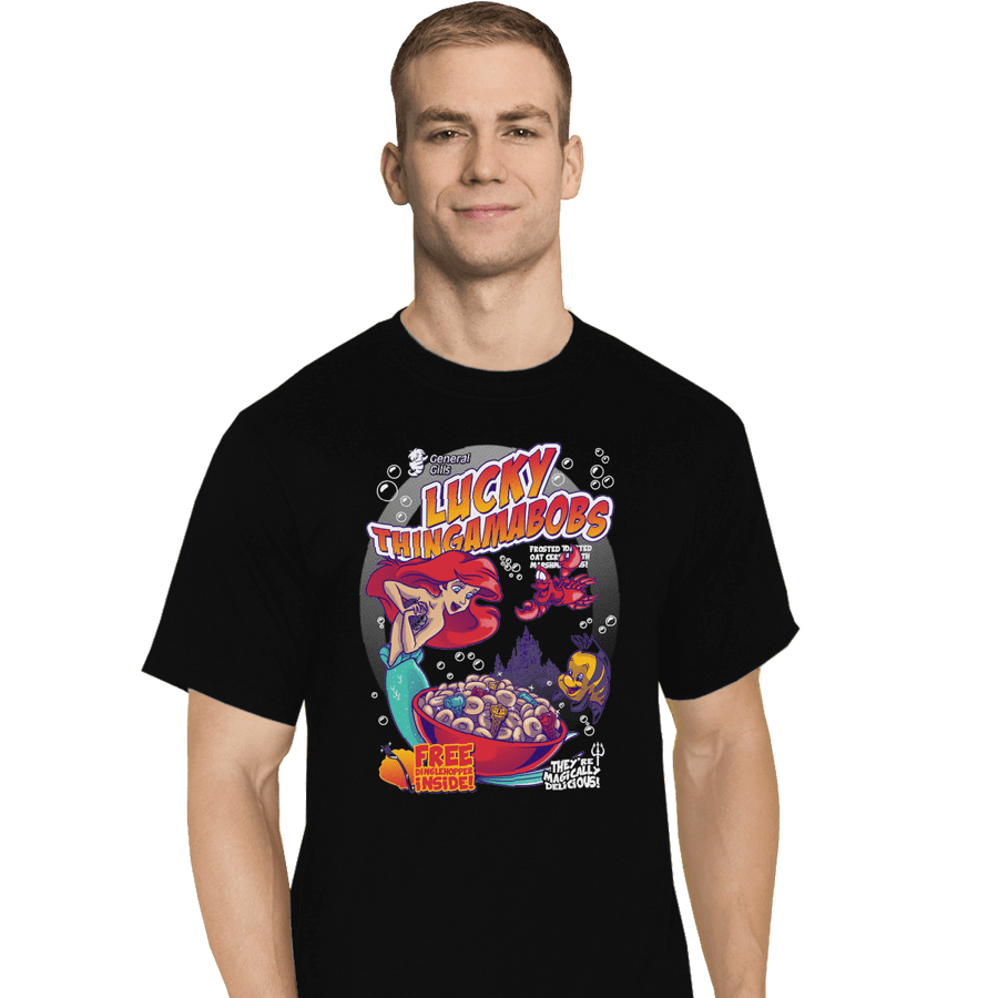 Shirts T-Shirts, Tall / Large / Black Lucky Thingamabobs