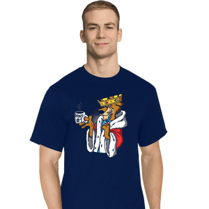 Daily_Deal_Shirts T-Shirts, Tall / Large / Navy Prince #1