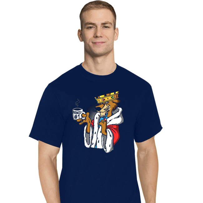 Daily_Deal_Shirts T-Shirts, Tall / Large / Navy Prince #1