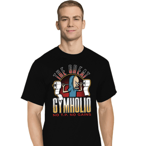Daily_Deal_Shirts T-Shirts, Tall / Large / Black Gymholio