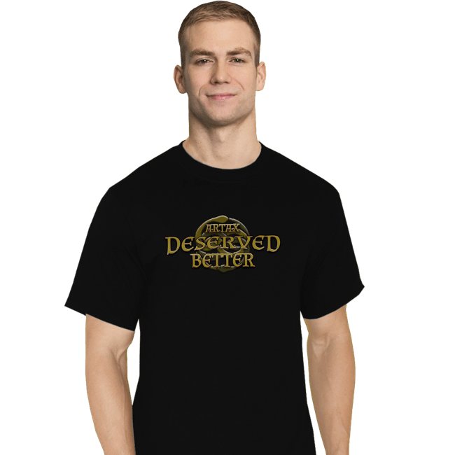 Shirts T-Shirts, Tall / Large / Black Artax Deserved Better