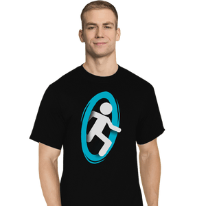 Shirts T-Shirts, Tall / Large / Black Portal A