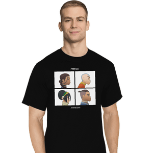 Shirts T-Shirts, Tall / Large / Black Friendz