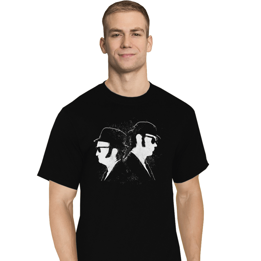 Shirts T-Shirts, Tall / Large / Black Blues Bros