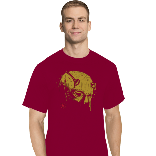 Daily_Deal_Shirts T-Shirts, Tall / Large / Red DevilMask