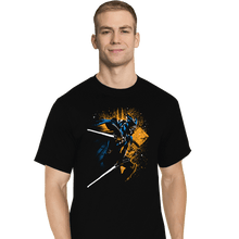 Load image into Gallery viewer, Secret_Shirts T-Shirts, Tall / Large / Black Two White Blades
